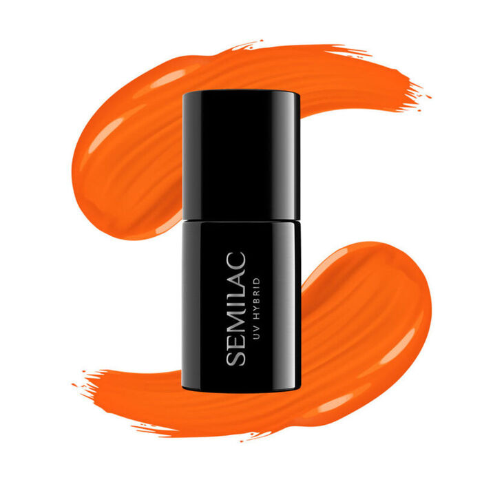 Semilac Uv Hybrid 045 Electric Orange 7ml