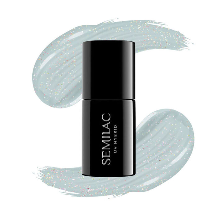 Semilac Ημιμόνιμο Βερνίκι 323 Icy Mint Shimmer 7ml