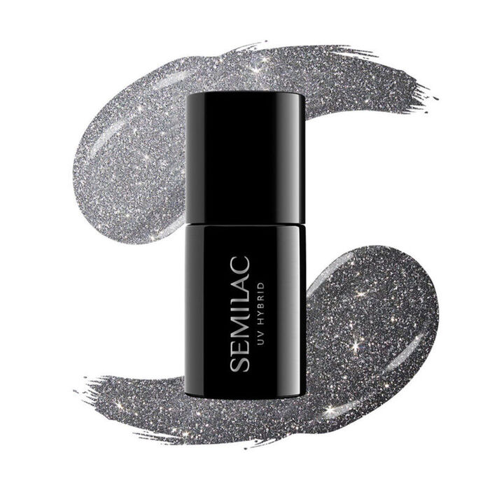 Semilac Ημιμόνιμο Βερνίκι Magnetic Glow Cat Eye 334 Silver Lavender 7ml