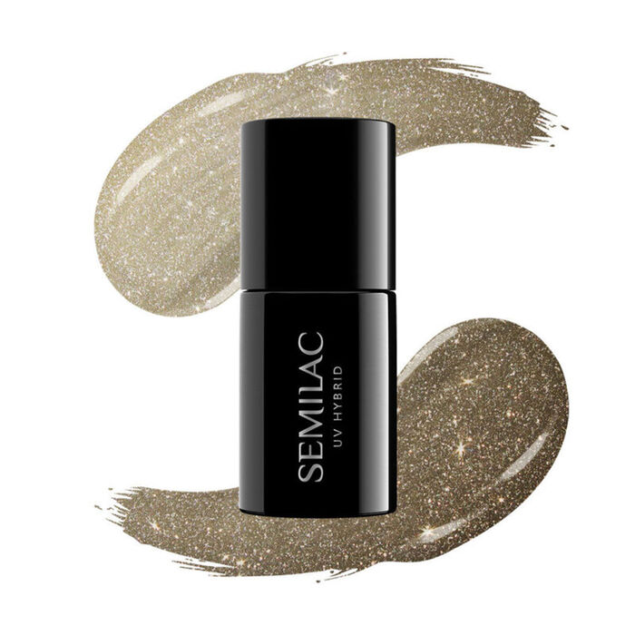 Semilac Uv Hybrid Magnetic Glow Cat Eye 335 Golden Girl 7ml