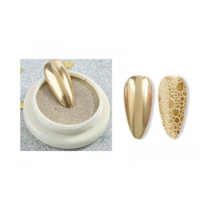 UpLac Nail Powder Mirror Effect TUR 02 Gold 8gr