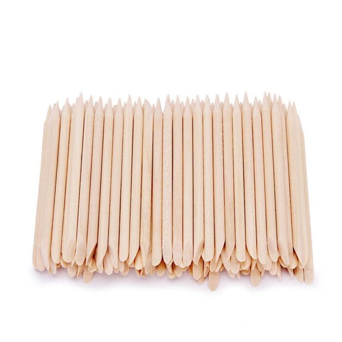 UpLac Wooden Cuticle Sticks 11.5 cm  100pcs