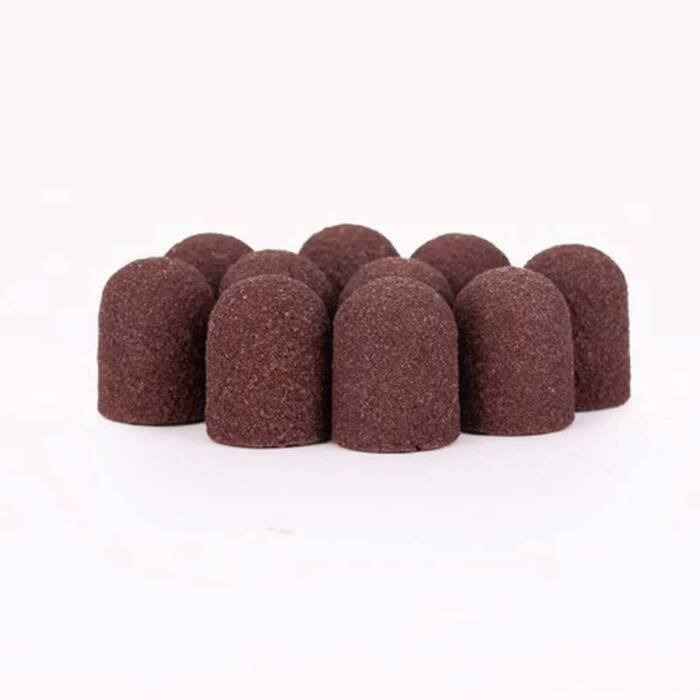 UpLac Pedicure Sanding Caps 5mm 120 Grit 10 pcs Bag