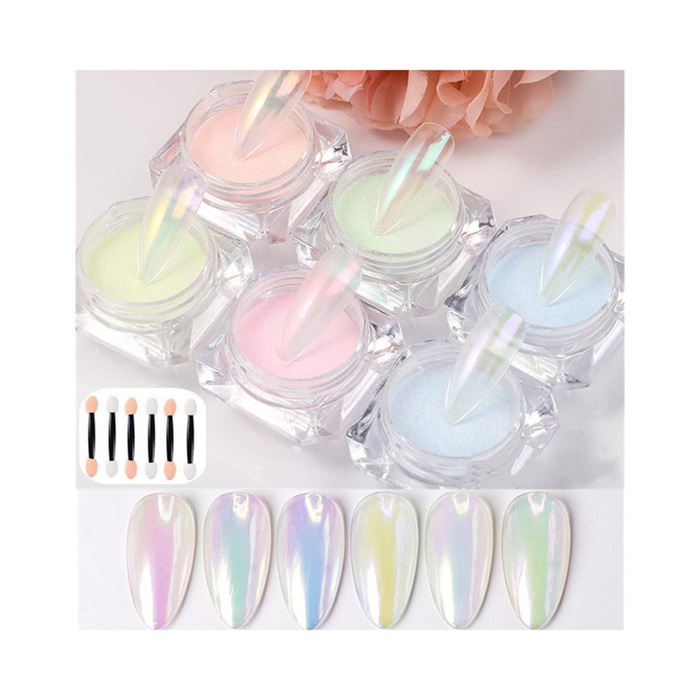 UpLac Mirror Mermaid Pearl Powder Set of 6x5gr