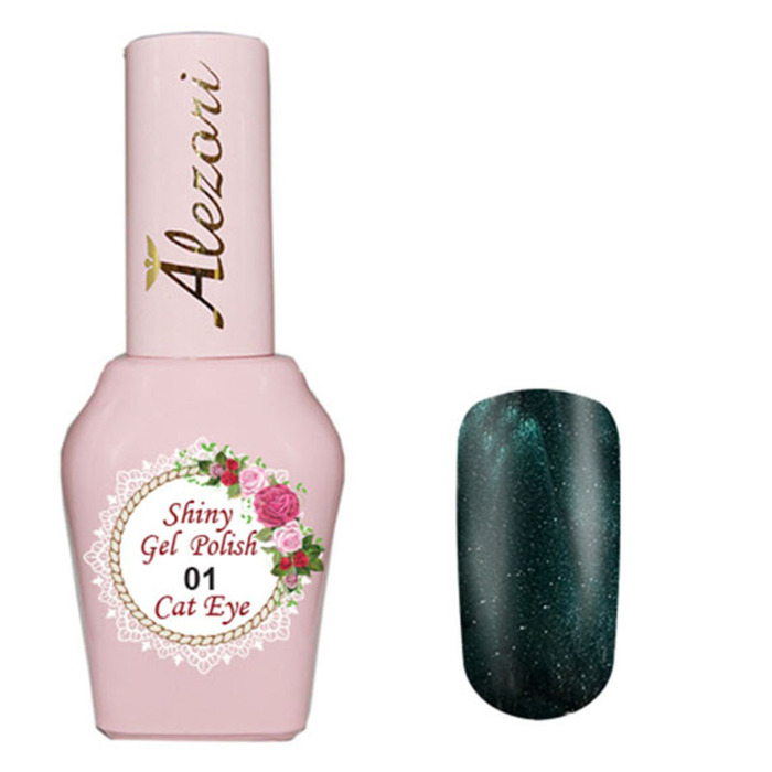 Alezori Gel Polish Cat Eye Shiny 01   15ml