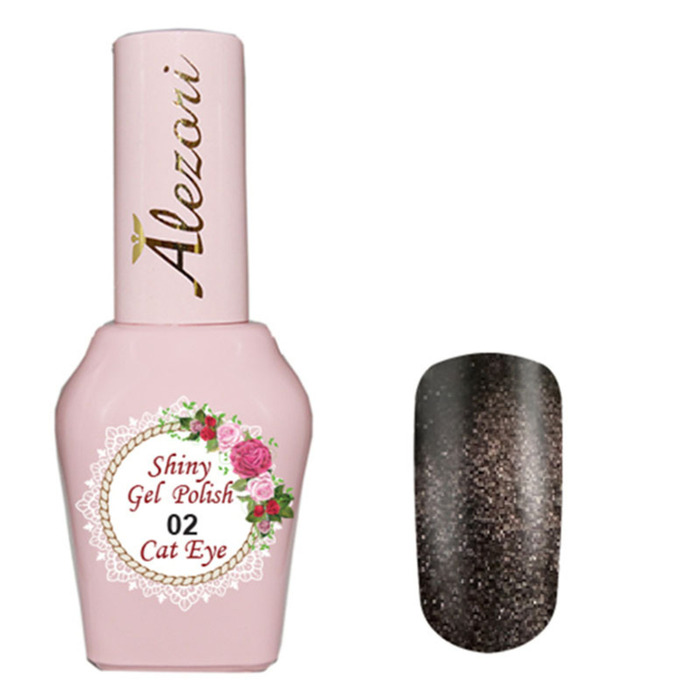 Alezori Gel Polish Cat Eye Shiny 02   15ml