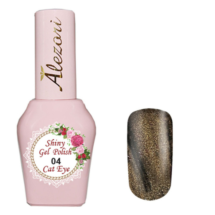 Alezori Gel Polish Cat Eye Shiny 04   15ml