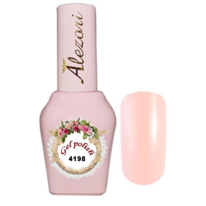 Alezori Gel Polish No 4198 15ml ΑΝΟΙΧΤΟ ΠΑΣΤΕΛ ΡΟΖ