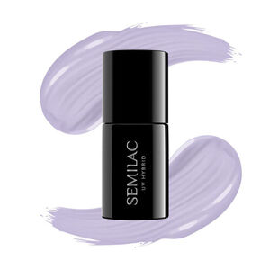 Semilac Ημιμόνιμο Βερνίκι 127 Violet Cream 7ml