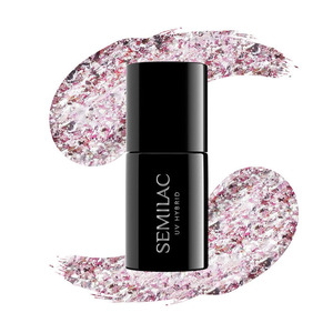 Semilac Ημιμόνιμο Βερνίκι 293 Rose Gold Shimmer 7ml