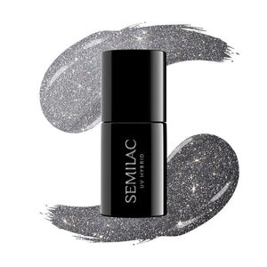 Semilac Uv Hybrid Magnetic Glow Cat Eye 334 Silver Lavender 7ml