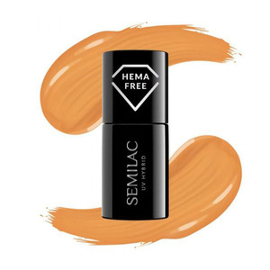 Semilac Ημιμόνιμο Βερνίκι 416 Golden Hour Orange 7ml