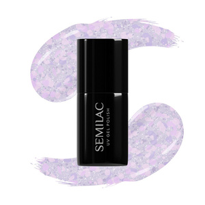 Semilac Ημιμόνιμο Βερνίκι 492 Icy Lavender Bliss 7ml