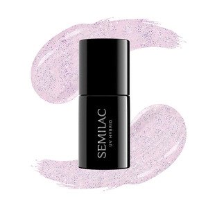 Semilac Ημιμόνιμο Βερνίκι 806 Extend 5in1 Glitter Delicate Pink 7ml