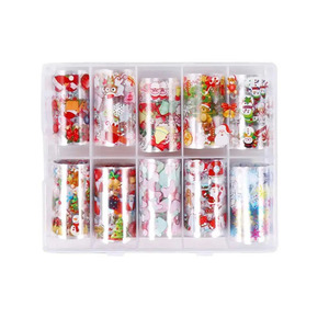 UpLac Nail Foil Box 10 pcs Christmas