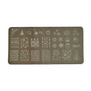 UpLac Metal Stamping Plate # XY-J28 Christmas