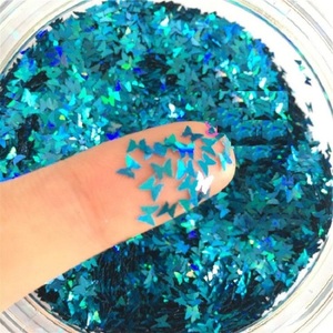 UpLac Butterflies Colour Holo Foil Green Blue No 18