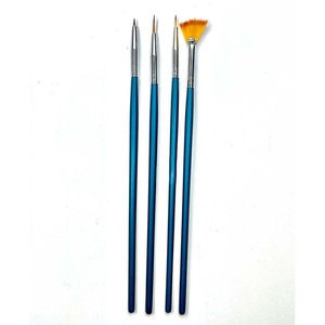 UpLac Nail Art Brushes Set 5 pcs Petrol