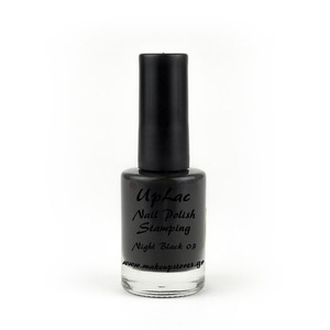 UpLac Stamping Nail Polish # 03 Night Black 15ml