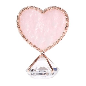 UpLac Diamond Marble Nail Mixing Palette Pink Heart