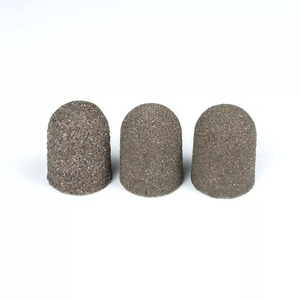 UpLac Pedicure Sanding Caps 10mm 80 Grit 3 pcs Bag