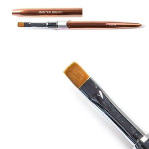 UpLac Gel Master Brush # 6 Flat Rose Gold