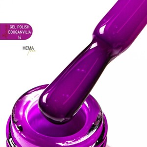 Alezori Gel Polish Bouqanvilia 16 Hema Free 15ml 