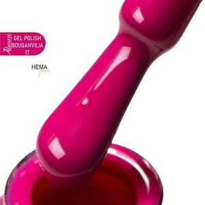 Alezori Gel Polish Bouqanvilia 17 Hema Free 15ml 